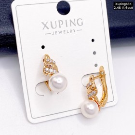 Сережки Xuping18К 19618 (1,6 см.)